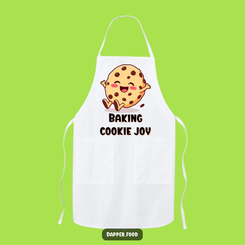 Funny Rolling Cookie Apron: Bake with Glee in This Giggling Character's Hilarious Wear