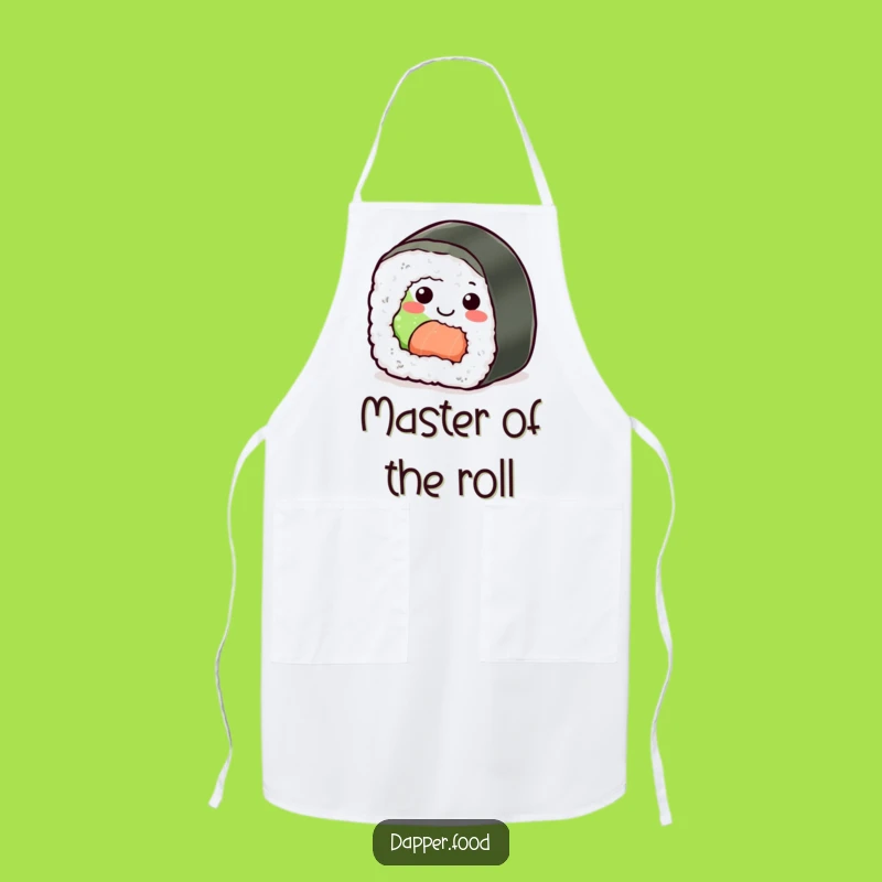 Funny Sushi Roll Apron: Cook with Culinary Charm and Humor