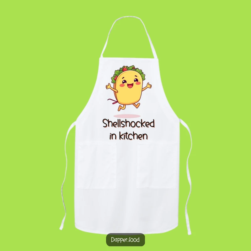 Funny Taco Jumping Rope Apron: Cook Up Laughs in the Kitchen