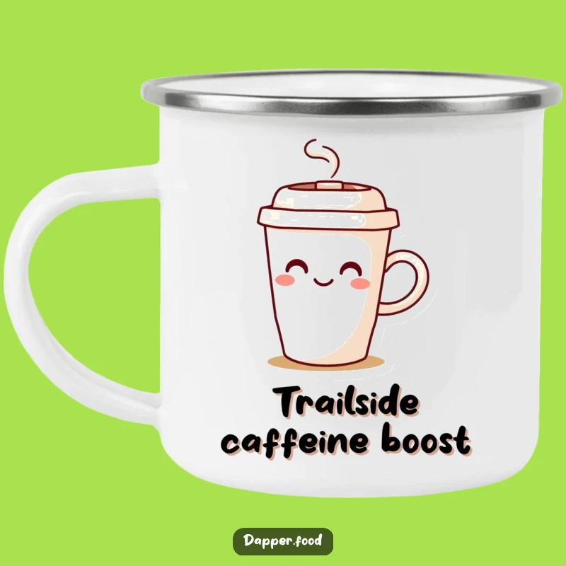 Funny Coffee Cup Steam Camping Mug - Your Warm Adventure Brew