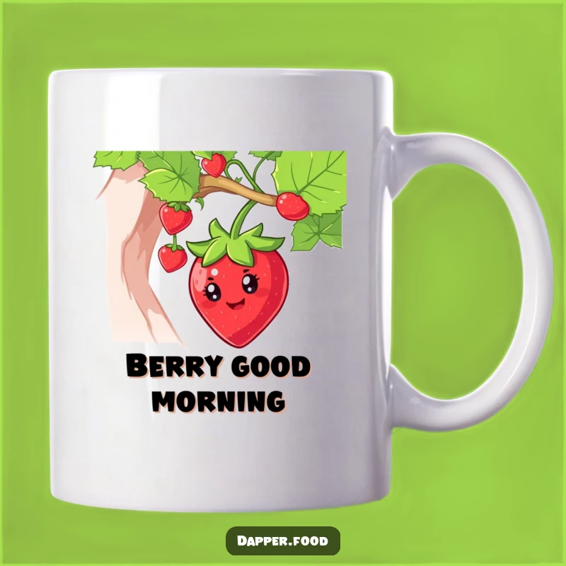 Funny Strawberry Swing Mug - Brighten Your Day With Fruit Fun