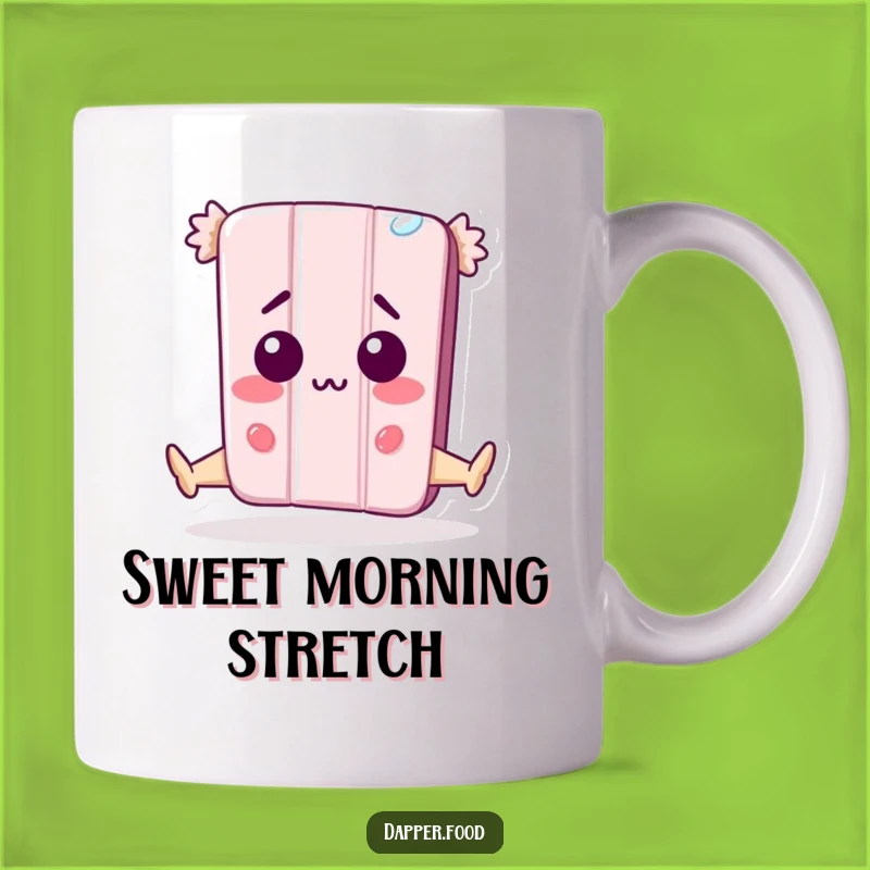 Funny Candy Bar Split Mug: Surprised Character Art, Hilarious Funny Gift for Sweet Lovers