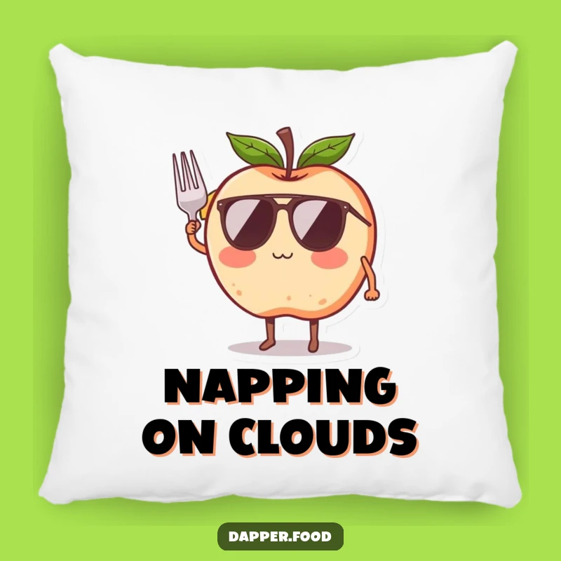 Funny Blushing Apple Flying Wings Pillow: Cozy Dreams & Laughter Gift