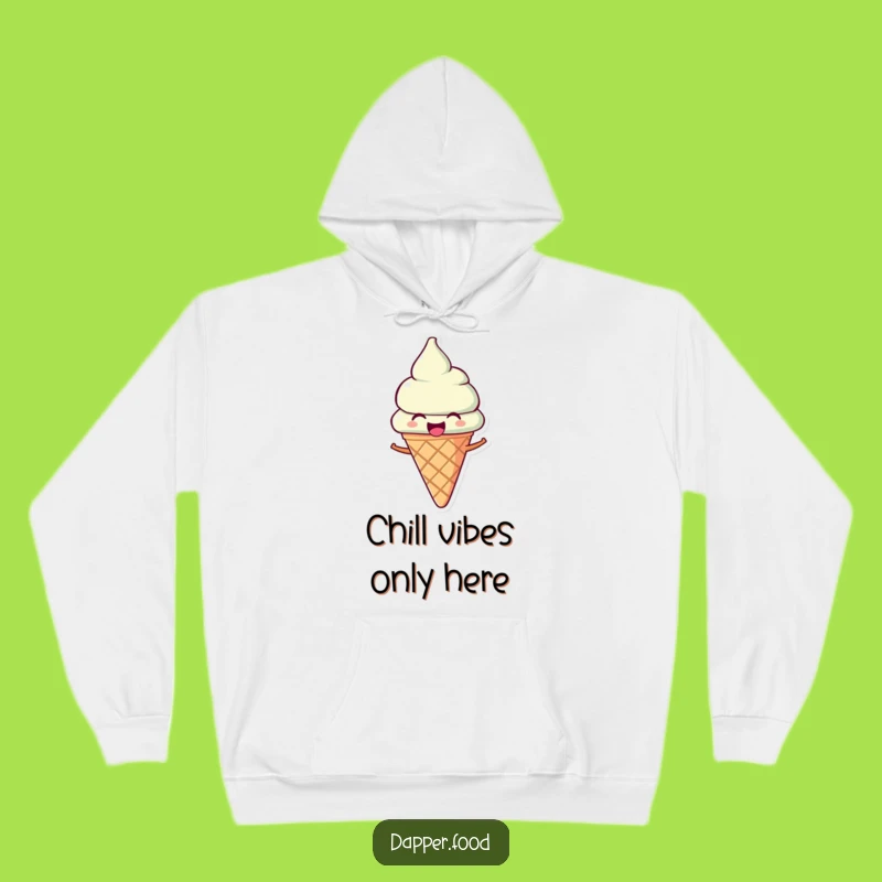 Funny Ice Cream Hoodie: Cozy Up with Sweet, Melodious Comfort