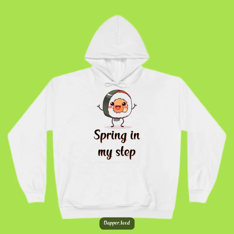 Funny Sushi Roll Hoodie: Stay Cozy and Bouncy