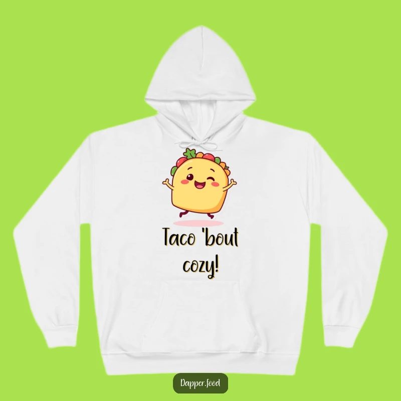 Funny Taco Dancer Hoodie: Cozy and Hilarious Comfort for Chilly Days