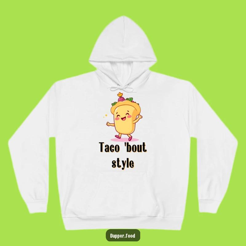 Funny Taco Dancer Hoodie: Cozy & Humorous Mexican Fiesta Apparel Gift