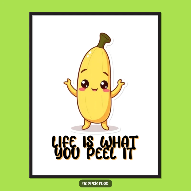 Funny Free Printable Banana Wall Art - Quirky Downloadable Art for Your Home