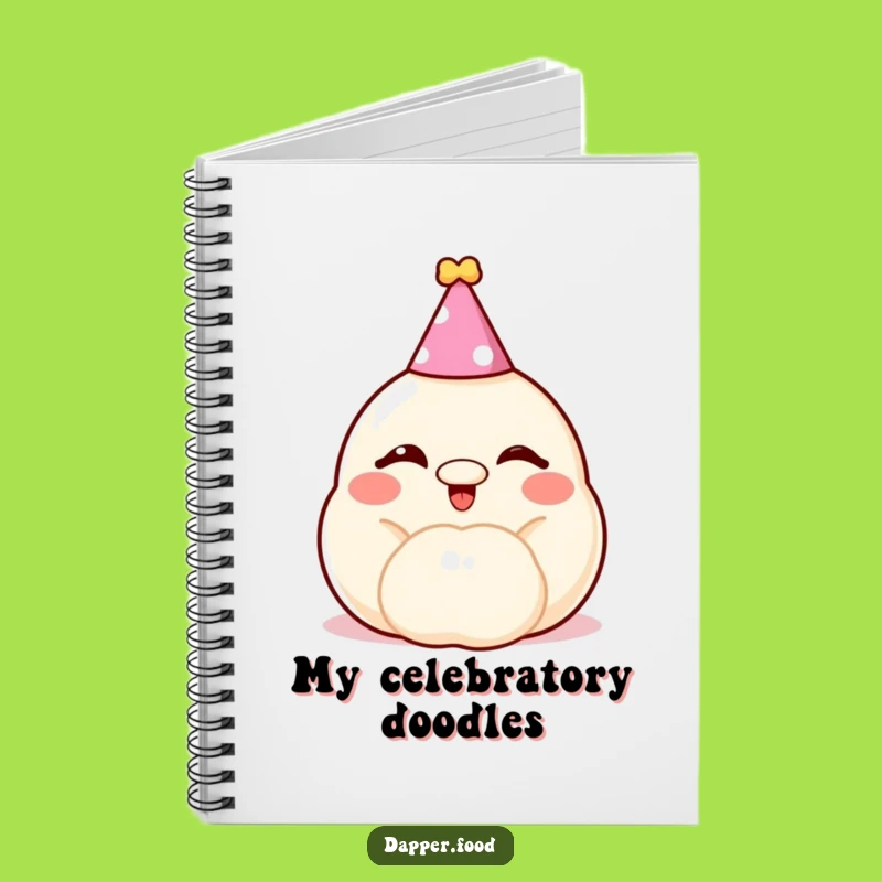 Funny Dumpling Party Notebook - Write Your Cheerful Notes