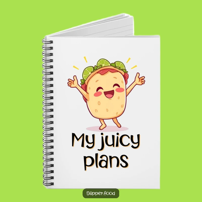 Funny Taco Dance Notebook: Capture Ideas with This Cheerful Taco Cover