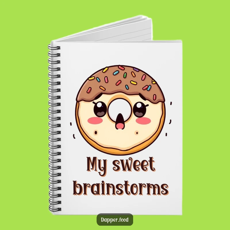 Funny Doughnut Sprinkle Surprise Notebook: Jot Down Sweet Surprises
