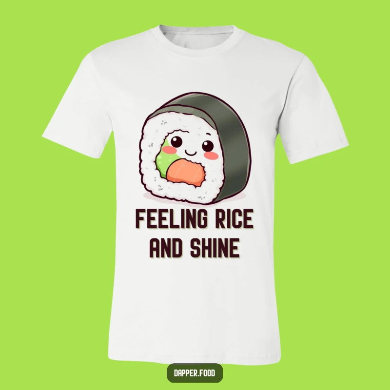 Funny Sushi Roll T-Shirt: Wearable Joy for Sushi Aficionados