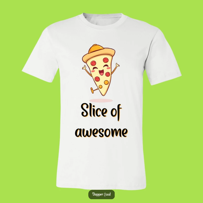 Funny Pizza Thumbs Up T-Shirt: Humorous Italian Food Apparel & Gift