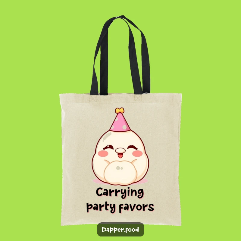 Funny Dumpling Party Tote Bag - Carry Your Fun & Festivities